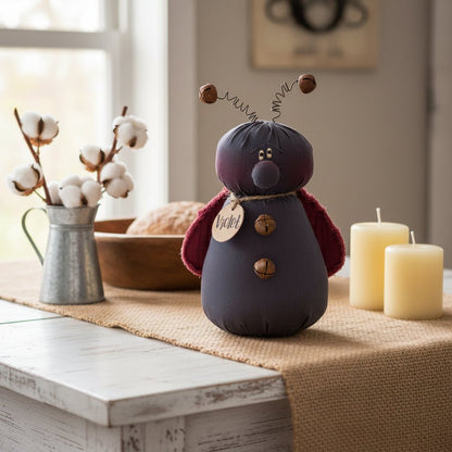 Primitive Spring Honey and Me Violet the Baby Ladybug - The Primitive Pineapple Collection