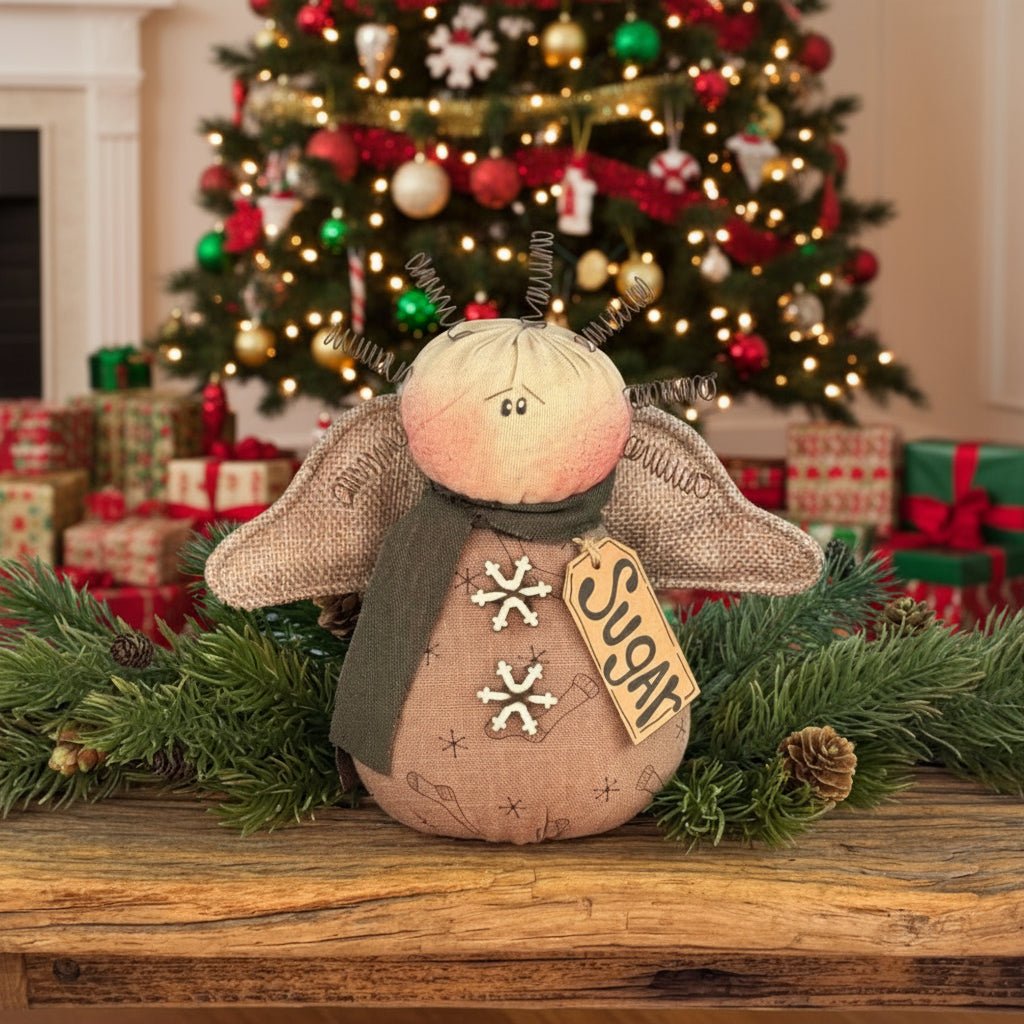 Honey and Me Christmas Sugar the Christmas Angel - The Primitive Pineapple Collection