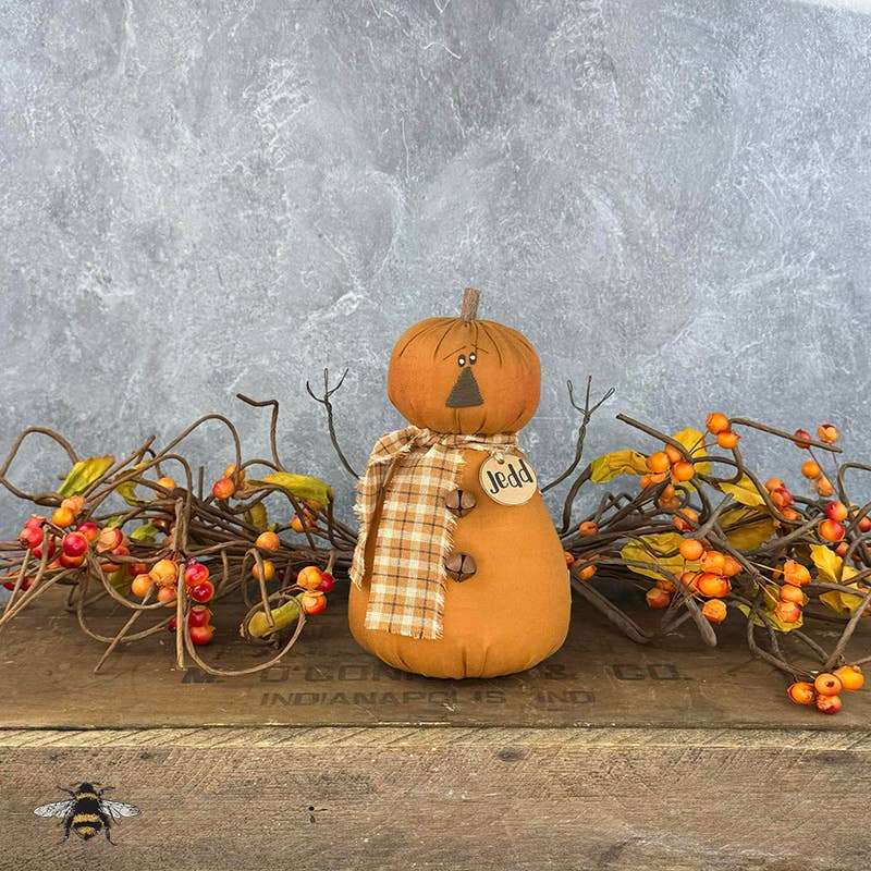 Honey and Me Halloween Jedd the Jack - O - Lantern - The Primitive Pineapple Collection