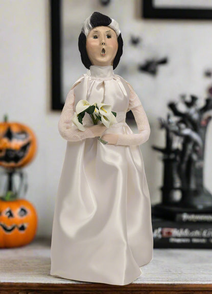 Primitive Colonial Byers Choice Halloween Bride of Frankenstein 7246W - The Primitive Pineapple Collection