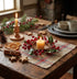 Primitive Christmas Small 4" Berry & Leaf Candle Ring - The Primitive Pineapple Collection
