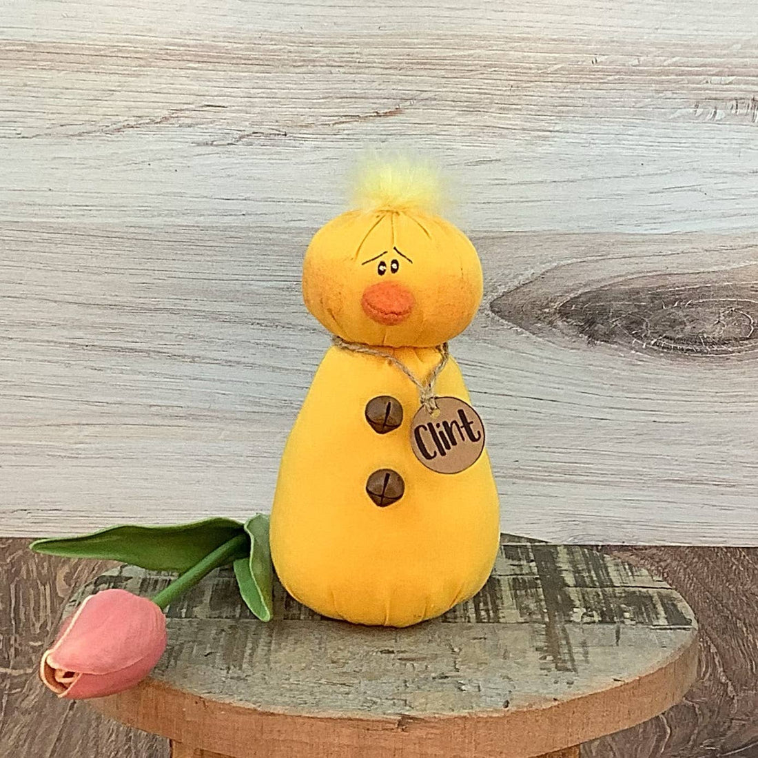 Primitive Easter Honey and Me Clint the Chicklet Chick S24108 - The Primitive Pineapple Collection
