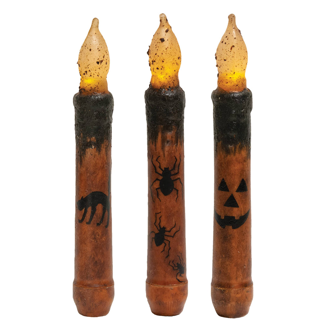 Primitive Halloween Timer Taper 3 styles
