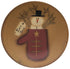 Primitive Christmas 6" Folk Art Snowman Plate 3 Designs - The Primitive Pineapple Collection
