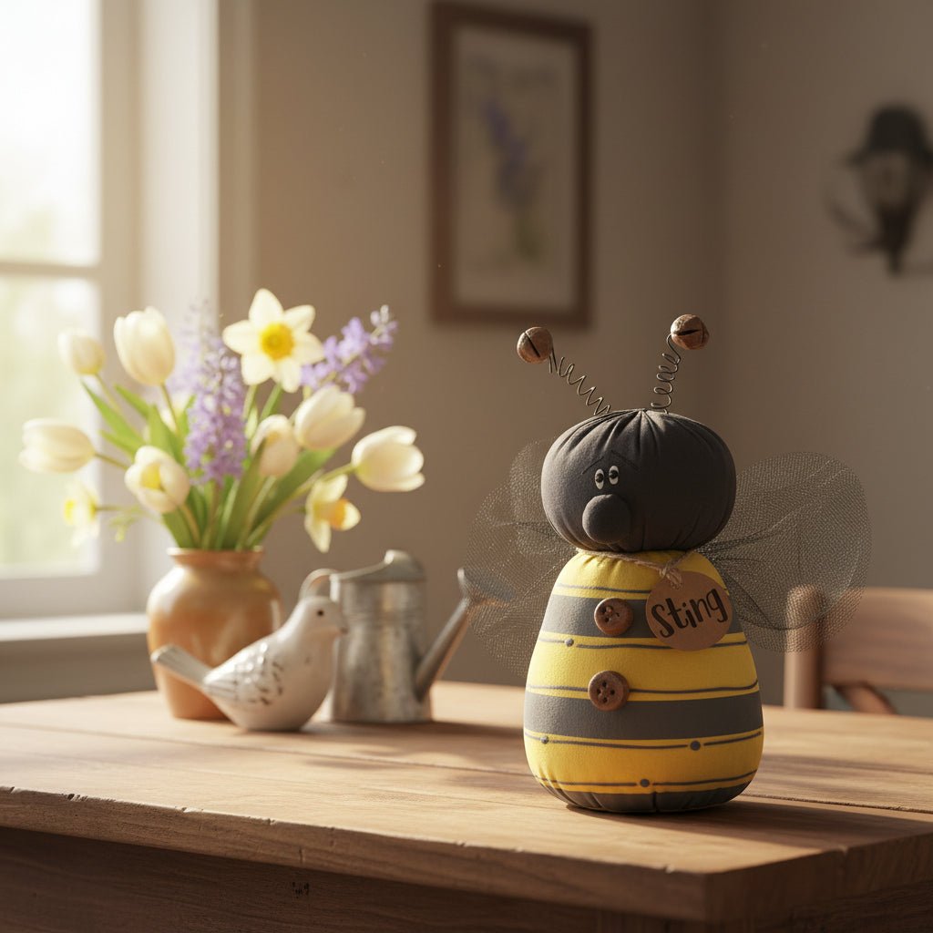Primitive Spring Honey and Me Sting the Baby Bee - The Primitive Pineapple Collection