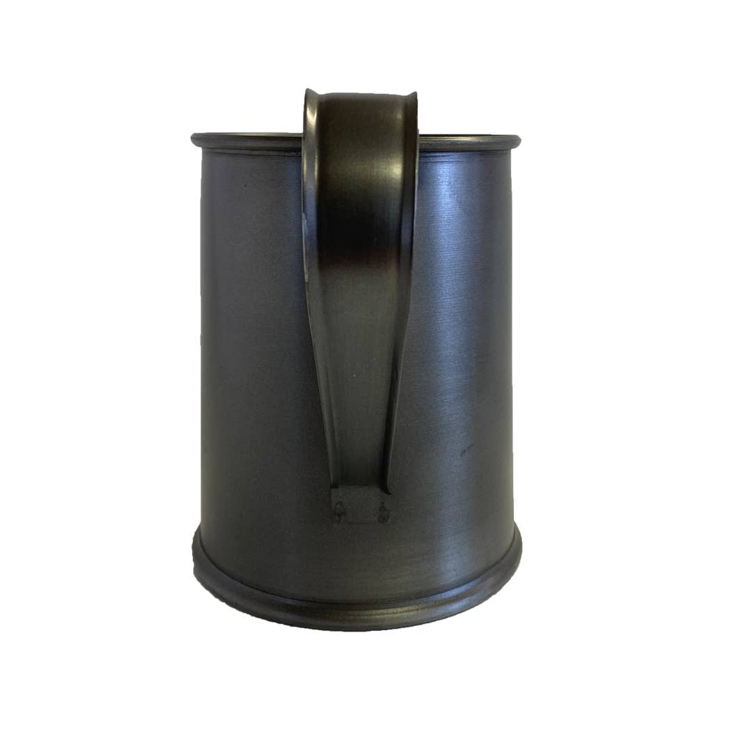 Primitive Colonial Reproduction 5&quot; Tin Pint Tankard - The Primitive Pineapple Collection