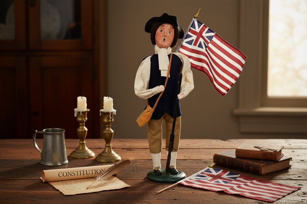 Byers Choice 250 Year Collectable Revolutionary Patriot 1776 Caroler 5262 - The Primitive Pineapple Collection