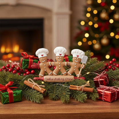 Blossom Bucket Christmas Gingerbread Lane Cookie Baking Crew