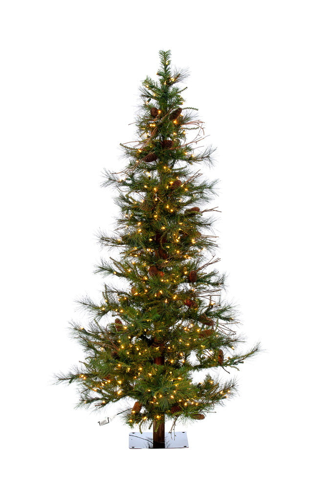 Vickerman 4 FT Ashland Artificial Christmas Tree, Warm White Dura-lit LED Lights