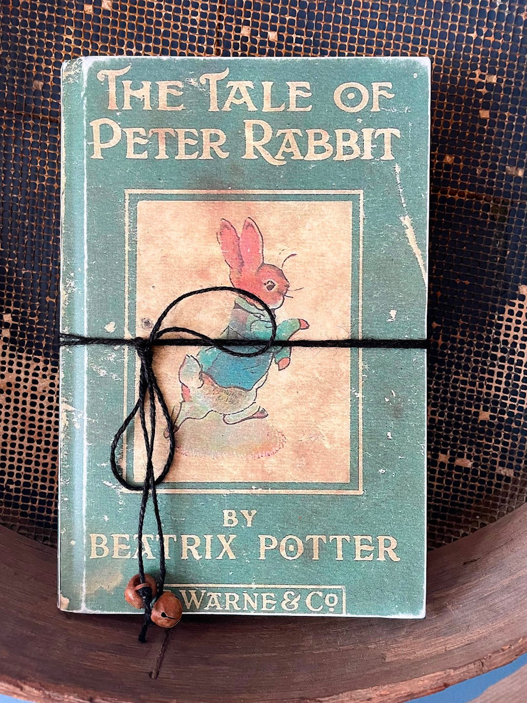 Spring Easter Handcrafted Vintage Look Peter Rabbit Beatrix Potter Book