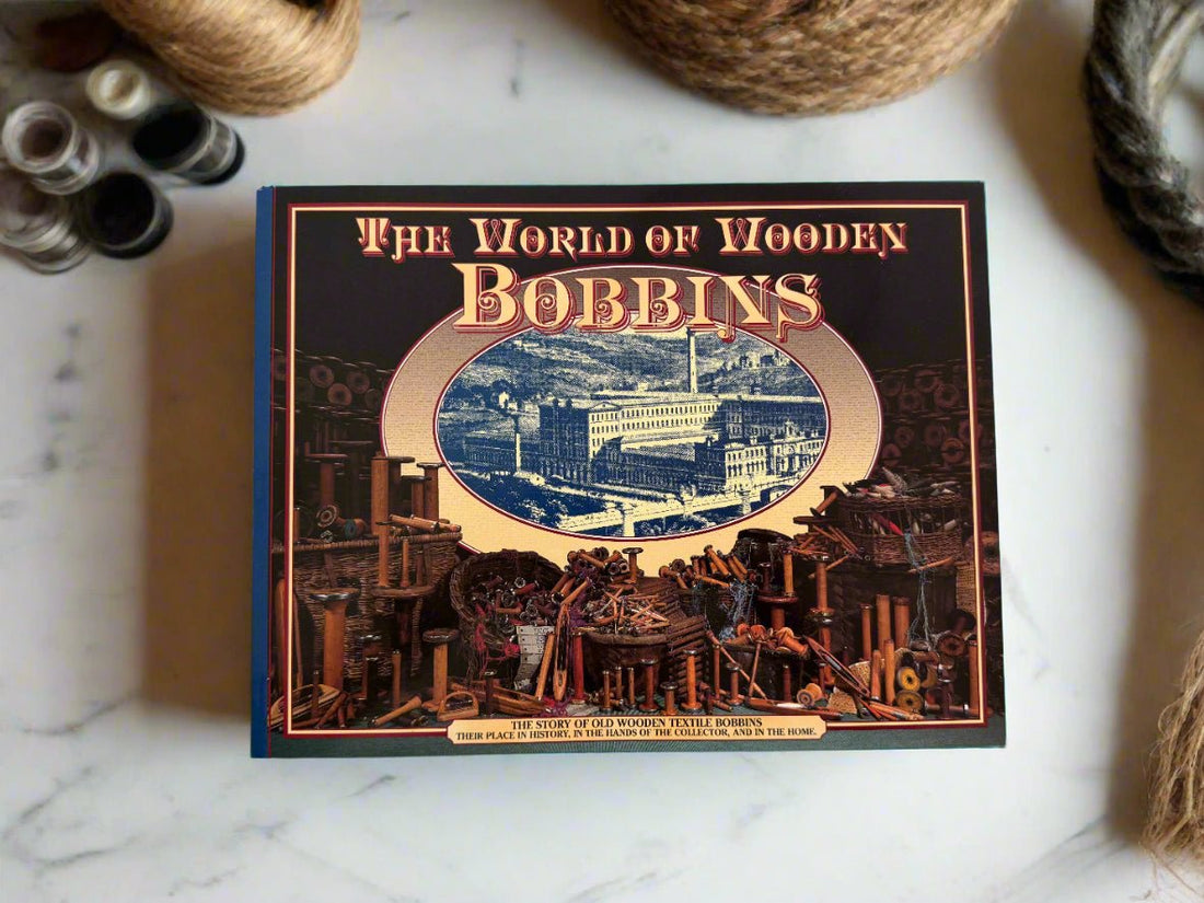 Primitive The Wonderful World of Wooden Bobbins History Book - The Primitive Pineapple Collection