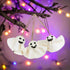 Primitive Handcrafted Halloween Felt Ghastly Ghosts 3 pc - The Primitive Pineapple Collection
