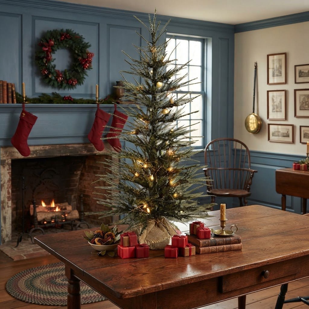 Vickerman 30-Inch Vienna Twig Christmas Tree with Warm White LED Lights - The Primitive Pineapple Collection