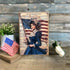 Primitive Americana Handcrafted Star Spangled Banner Block Shelf Sitter - The Primitive Pineapple Collection
