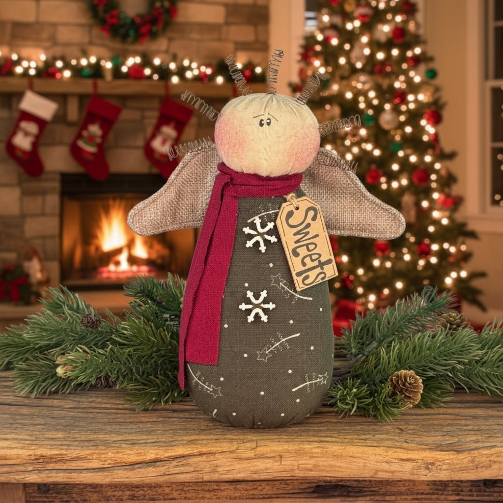 Honey and Me Christmas Sweets the Christmas Angel - The Primitive Pineapple Collection