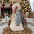 Honey and Me Christmas Flurry the Prim Snowman w/ Top Hat - The Primitive Pineapple Collection