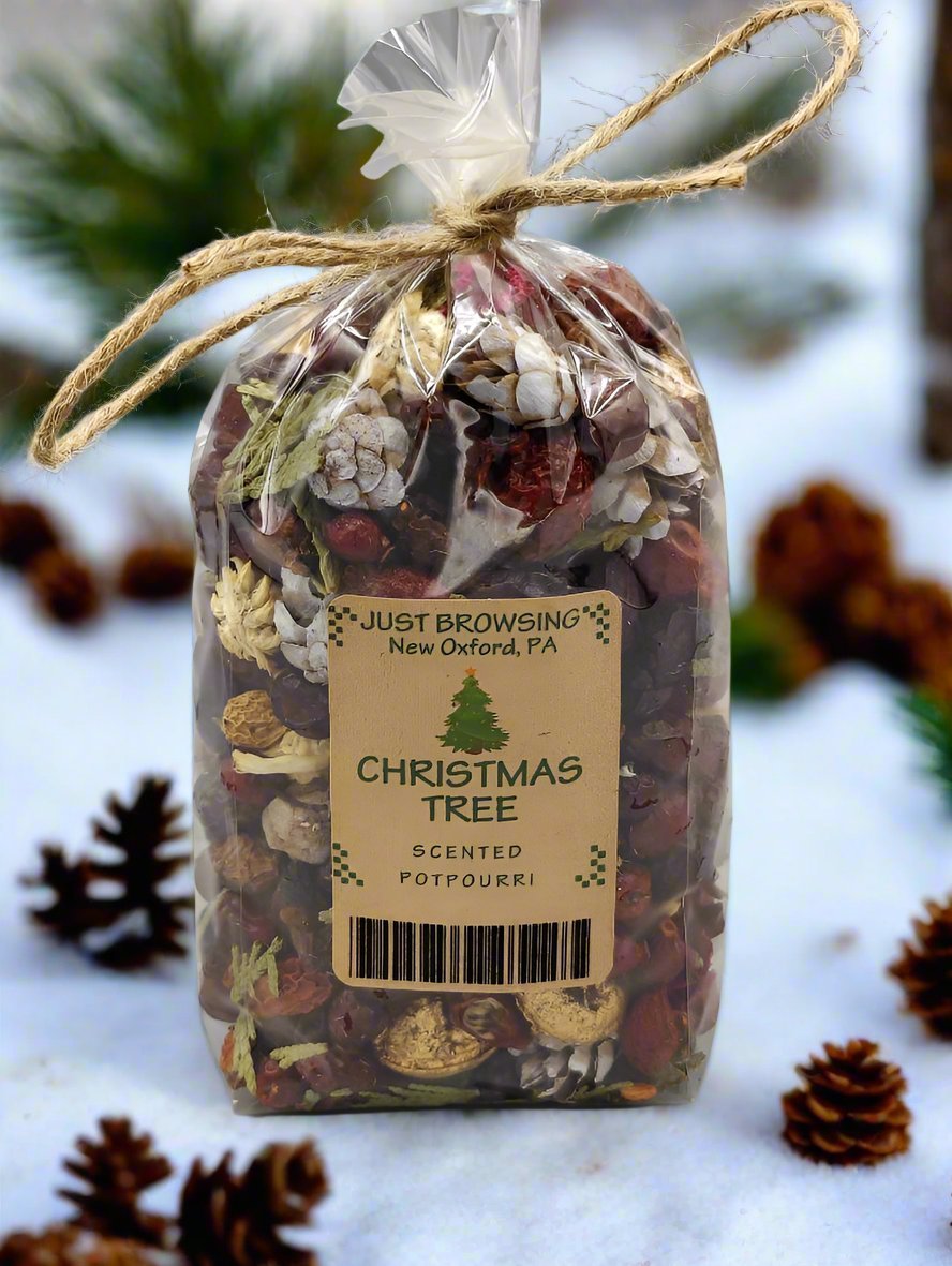 Handcrafted Holiday Christmas Tree Potpourri - The Primitive Pineapple Collection