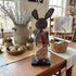 Primitive Spring Easter Handcrafted USA 13" Bunny Boy w Carrots - The Primitive Pineapple Collection