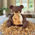 Honey and Me Farmhouse Tiggy the Tattered Teddy Bear - The Primitive Pineapple Collection