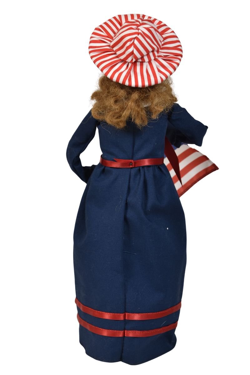 Byers Choice 250 Year Collectable Patriotic Lady Liberty Caroler 5261 - The Primitive Pineapple Collection