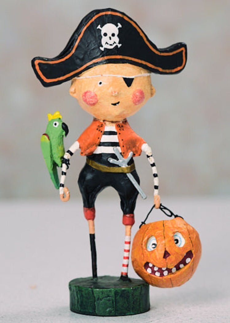 Halloween Folk Art Esc and Company Captain Kidd Lori Mitchell 87541 - The Primitive Pineapple Collection