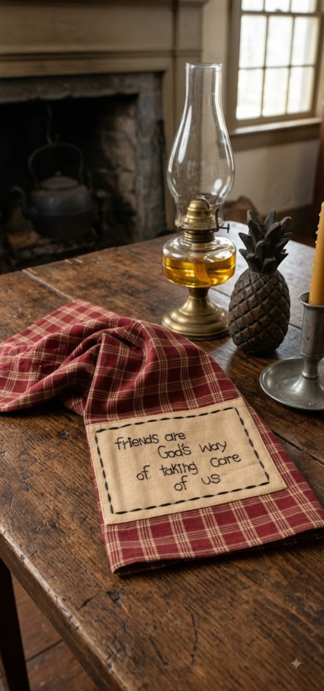 Primitive Farmhouse Friends Are God&