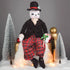 Christmas Collectable Gathered Traditions Byron Snowman Figurine By Joe Spencer - The Primitive Pineapple Collection