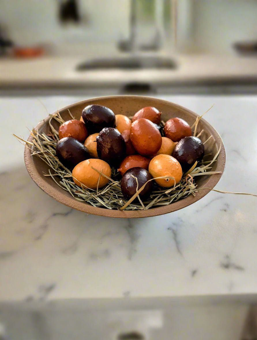 Primitive Spring Easter 18 pc Primitive Eggs - The Primitive Pineapple Collection