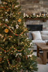 Heirloom Wool Ball Garland Red and Green Christmas - The Primitive Pineapple Collection