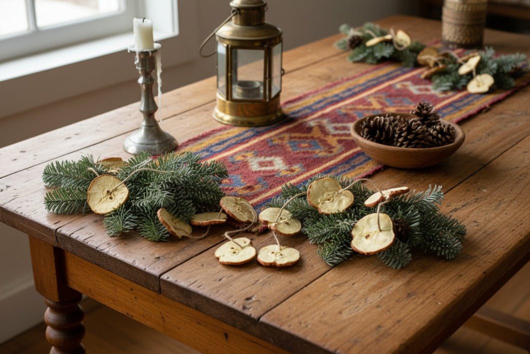 Primitive Ragon House 5 FT Apple Slice Garland - The Primitive Pineapple Collection