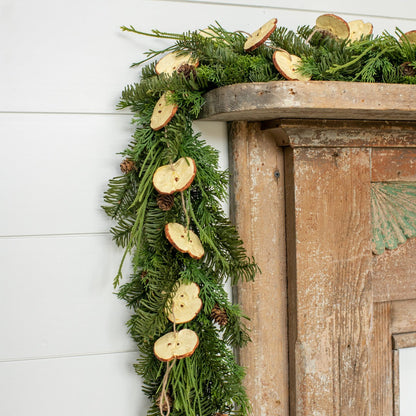 Primitive Ragon House 5 FT Apple Slice Garland - The Primitive Pineapple Collection