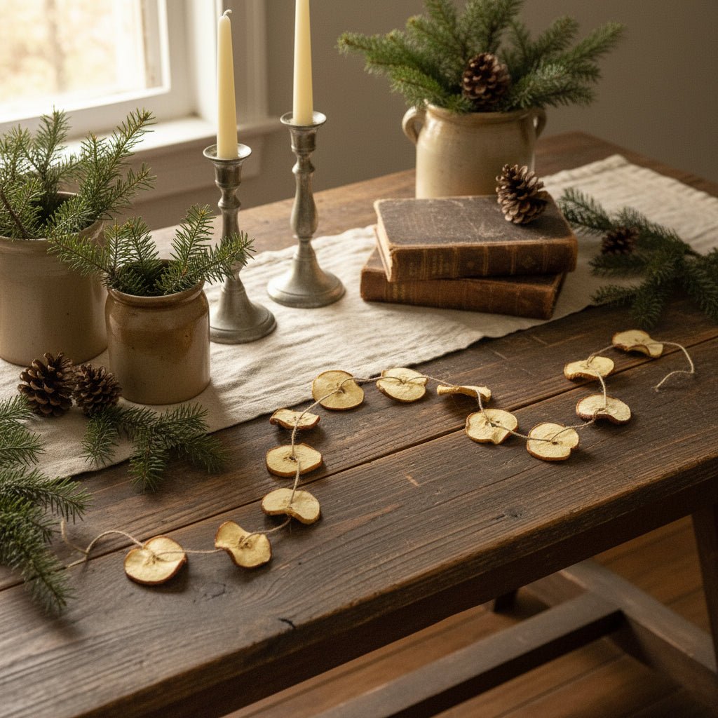 Primitive Ragon House 5 FT Apple Slice Garland - The Primitive Pineapple Collection