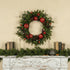 Christmas Ragon House 24" Colonial Pomegranate Pinecone Wreath - The Primitive Pineapple Collection