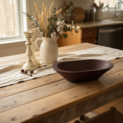 Primitive Farmhouse Wood Rustic Weathered 13" Bread Pan 3 Colors - The Primitive Pineapple Collection