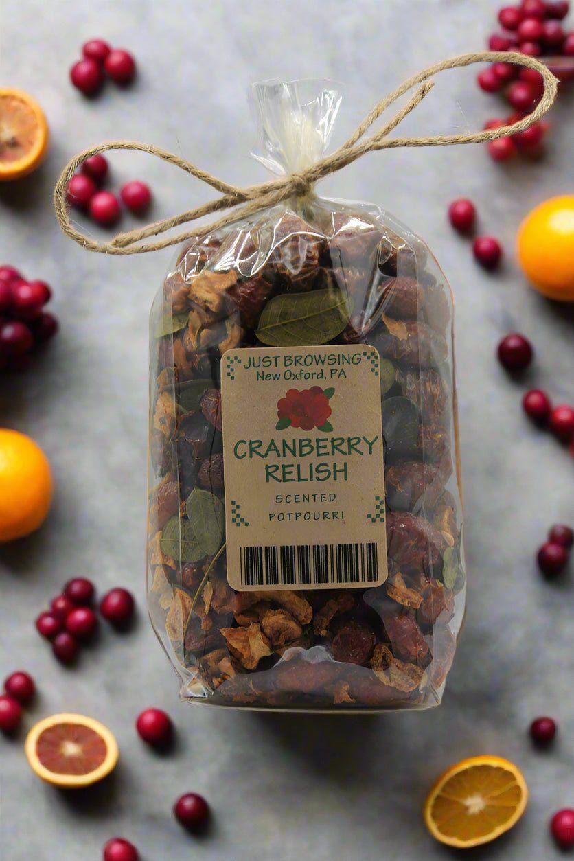 Handcrafted USA Holiday Cranberry Relish Potpourri - The Primitive Pineapple Collection