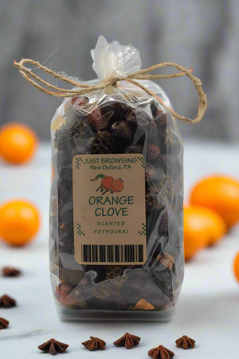 Handcrafted USA Farmhouse Colonial Orange Clove Potpourri - The Primitive Pineapple Collection