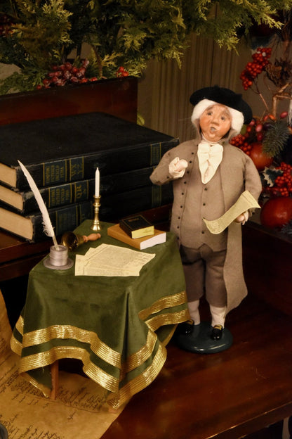 Primitive Collectable Byers Choice John Adams 572 - The Primitive Pineapple Collection