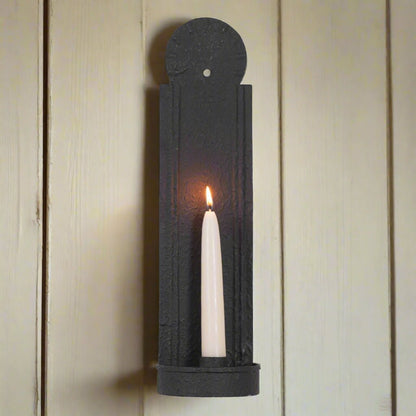 Primitive Colonial Windsor Candle Sconce 14&quot; - The Primitive Pineapple Collection