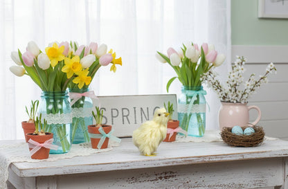 Primitive Ragon House Spring Easter 3" Yellow Chick - The Primitive Pineapple Collection