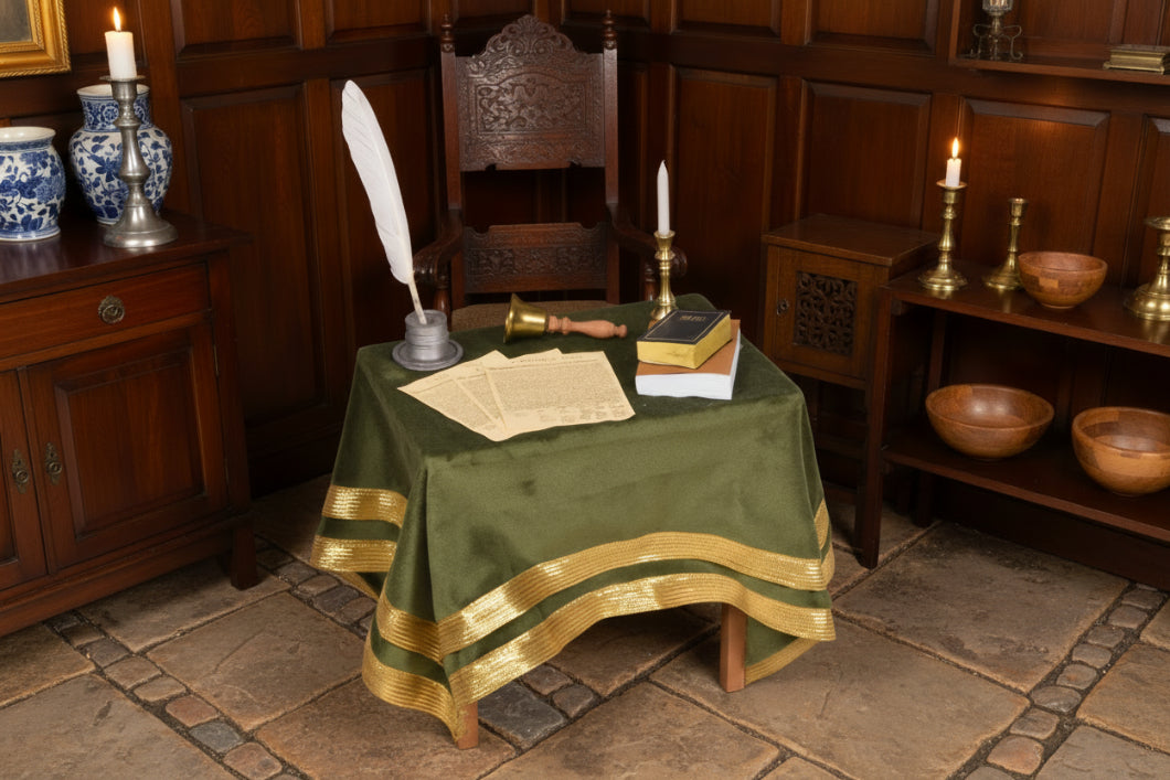 Primitive Collectable Byers Choice Declaration of Independence Table