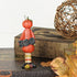 Primitive Halloween Jack O Lantern Boy w/ Boo Sign Figurine 5" Shelf Sitter - The Primitive Pineapple Collection