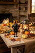 Primitive Halloween Recycled Metal Hocus Pocus Pumpkin Witch 12.75" - The Primitive Pineapple Collection