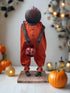 Handcrafted by Michelle Halloween Black Mr Pumpkin Man Doll - The Primitive Pineapple Collection