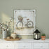 Primitive Ragon House 20" x 24" Spring Bike Wood Sign - The Primitive Pineapple Collection
