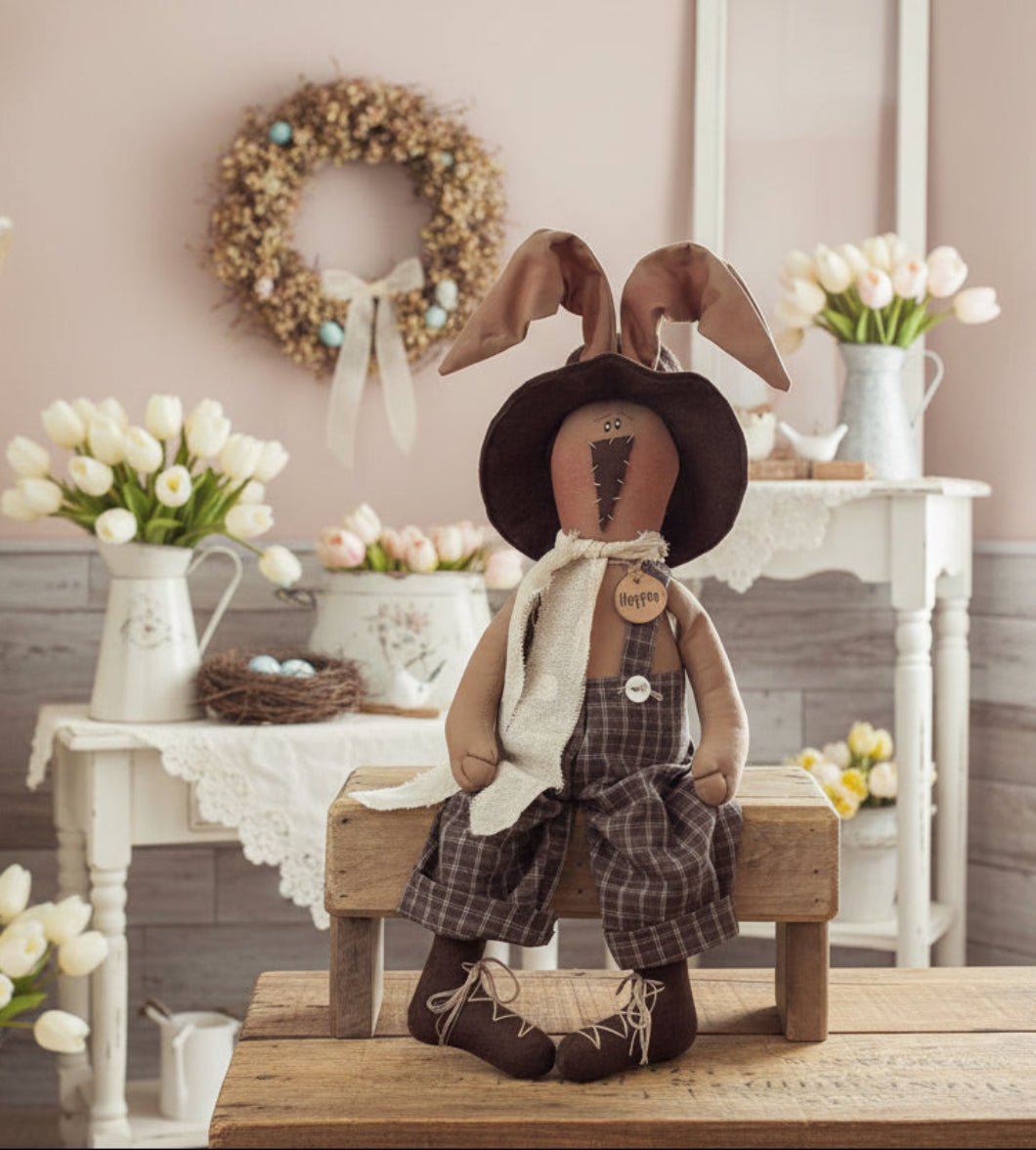 Primitive Easter Honey and Me Hopper the Hare – The Primitive Pineapple ...