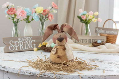 Primitive Easter Honey and Me Harvey the Hare - The Primitive Pineapple Collection