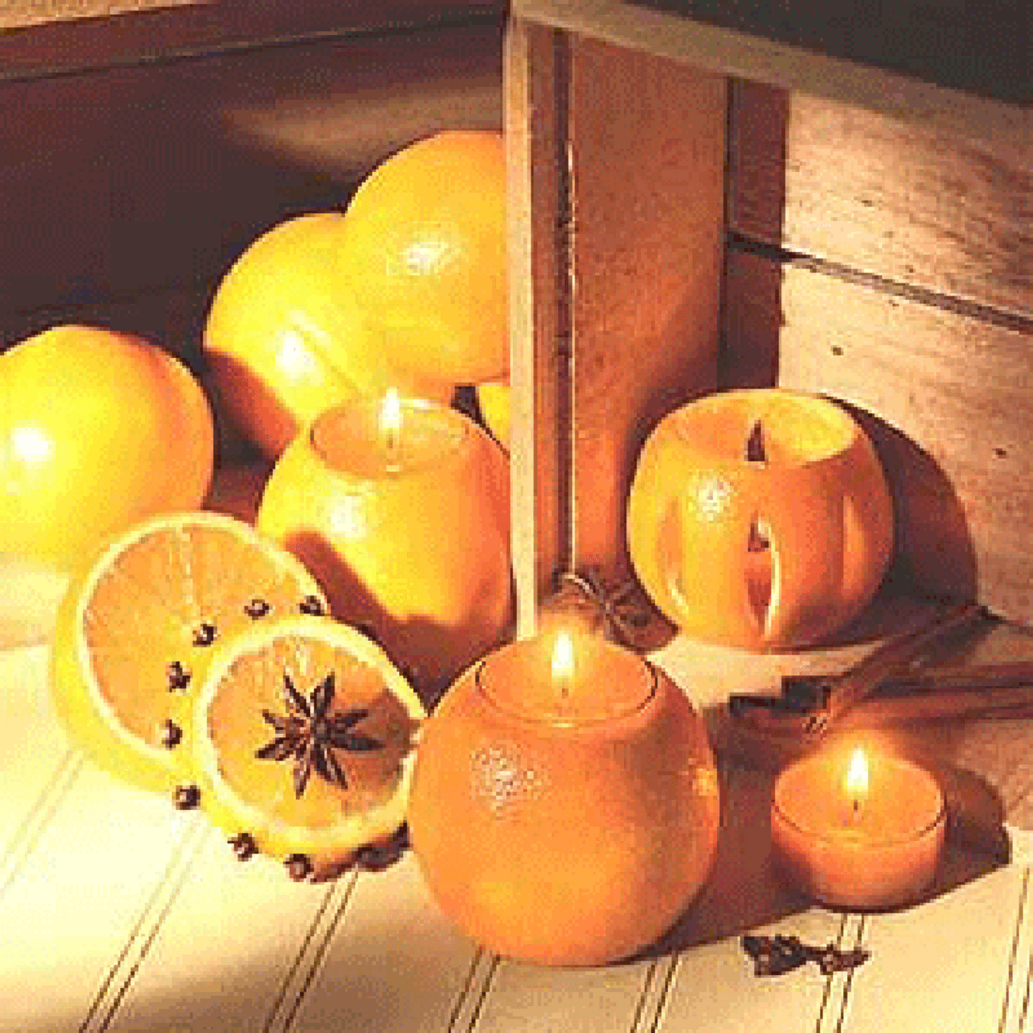 Handcrafted USA Farmhouse Colonial Orange Clove Potpourri - The Primitive Pineapple Collection