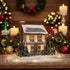 Primitive Ragon House Christmas 12” Light Up Putz Style Log Cabin Bottle Brush Tree - The Primitive Pineapple Collection