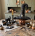 Ragon House Mache 5.5" Terra Cotta Big Mouth Pumpkin Jack O Lantern Halloween - The Primitive Pineapple Collection