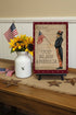 Primitive God Bless America Uncle Sam 8x12 Metal Sign - The Primitive Pineapple Collection
